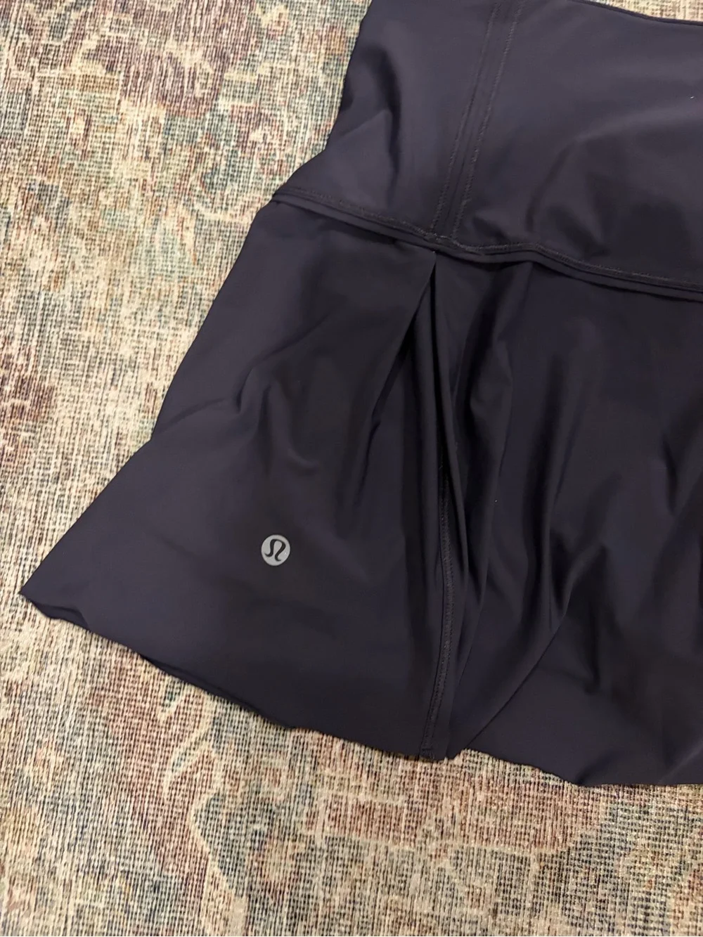 lululemon athletica deep purple Flared Skirt